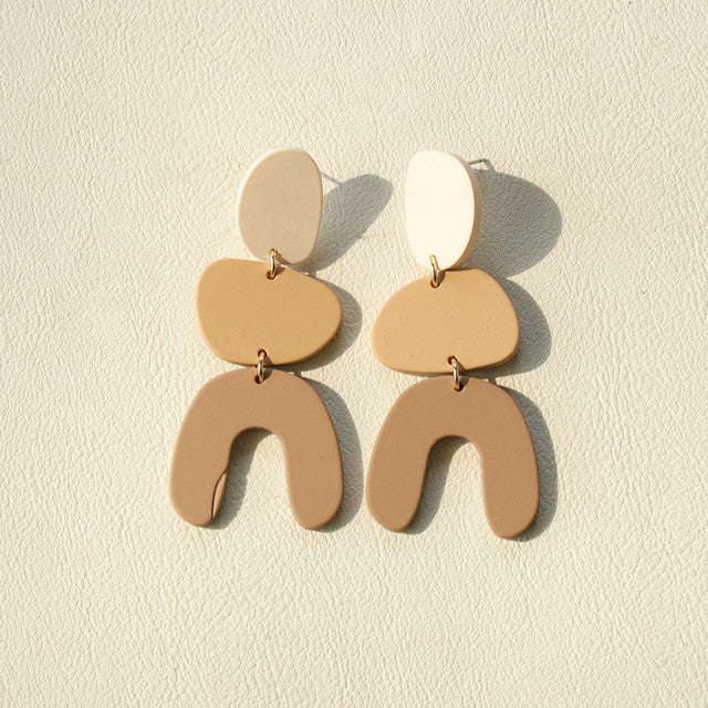 Acrylic Clay Earrings - dianjiang-