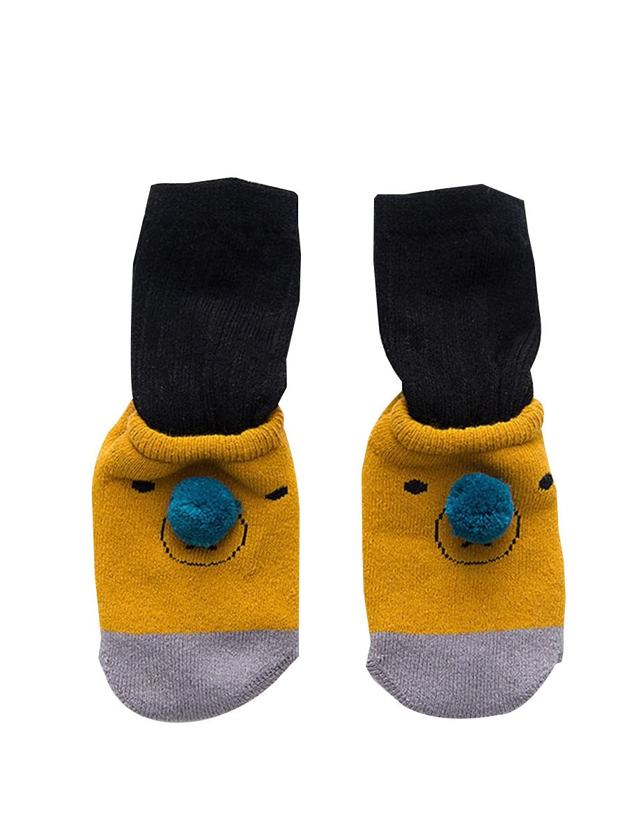 2 Pairs Cartoon Bear Detachable Socks Set for Baby Toddler Boys and Girls - dianjiang-