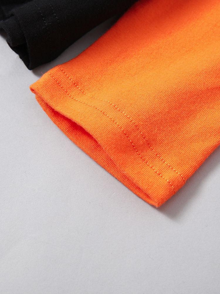 3-Piece Halloween Theme Clothes Set T-shirt+Skirt+Headband - dianjiang-