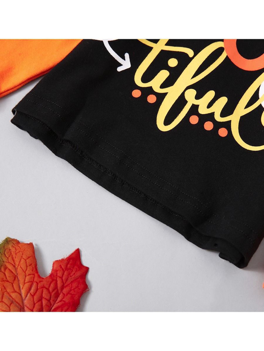 3-Piece Halloween Theme Clothes Set T-shirt+Skirt+Headband - dianjiang-