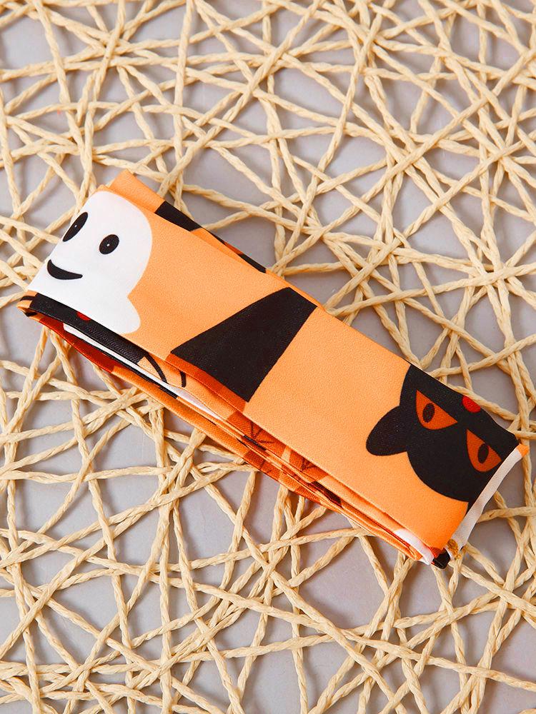 3-Piece Halloween Theme Clothes Set T-shirt+Skirt+Headband - dianjiang-