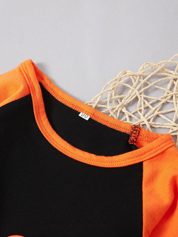 3-Piece Halloween Theme Clothes Set T-shirt+Skirt+Headband - dianjiang-