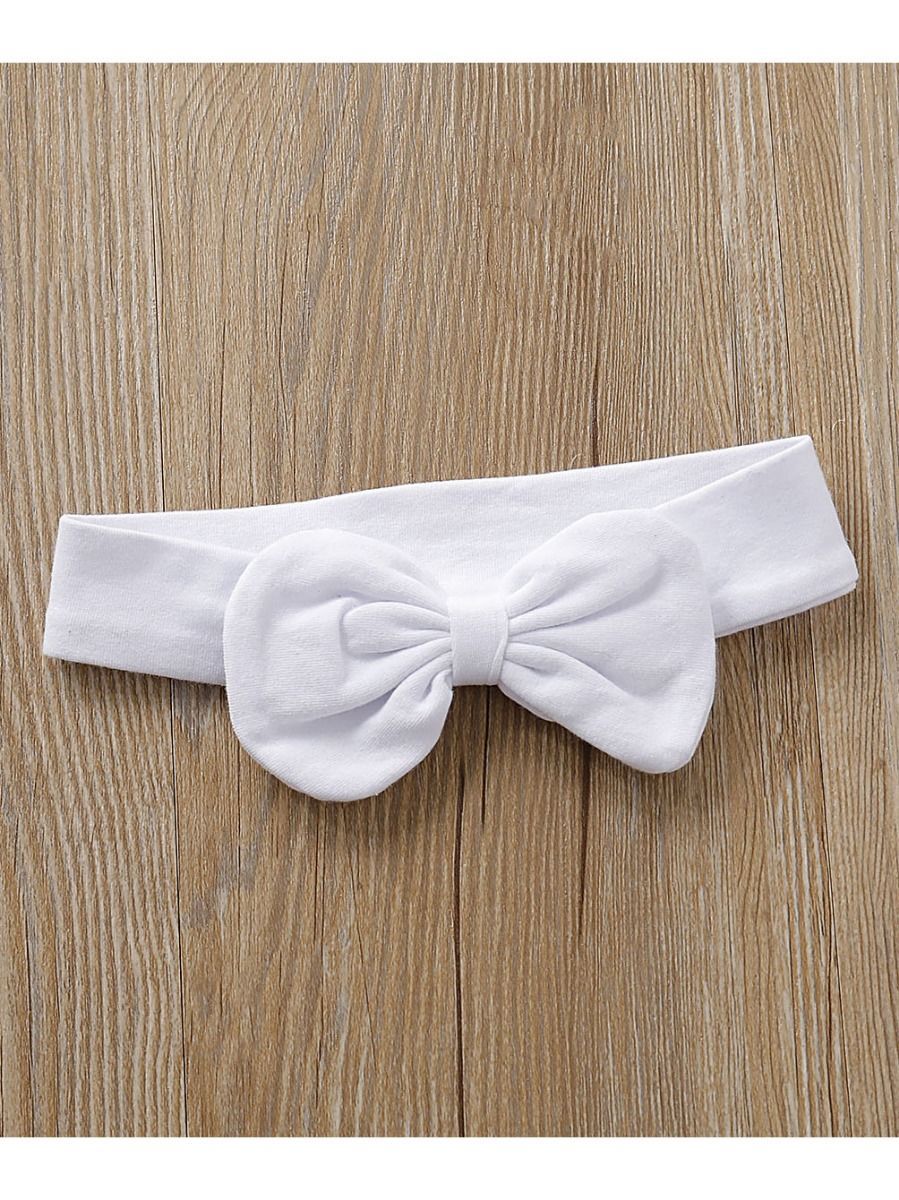 3-Piece Round-neck Bone Letters Halloween Outfits Long-sleeved Shirt+Pants+Headband - dianjiang-