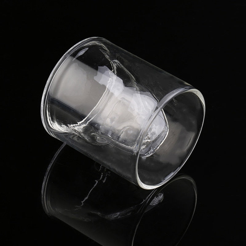 3 sizes Two ways Shot Transparent Crystal Skull Head Glass Cup For Whiskey Wine Vodka Bar Club beer wine glass - dianjiang-