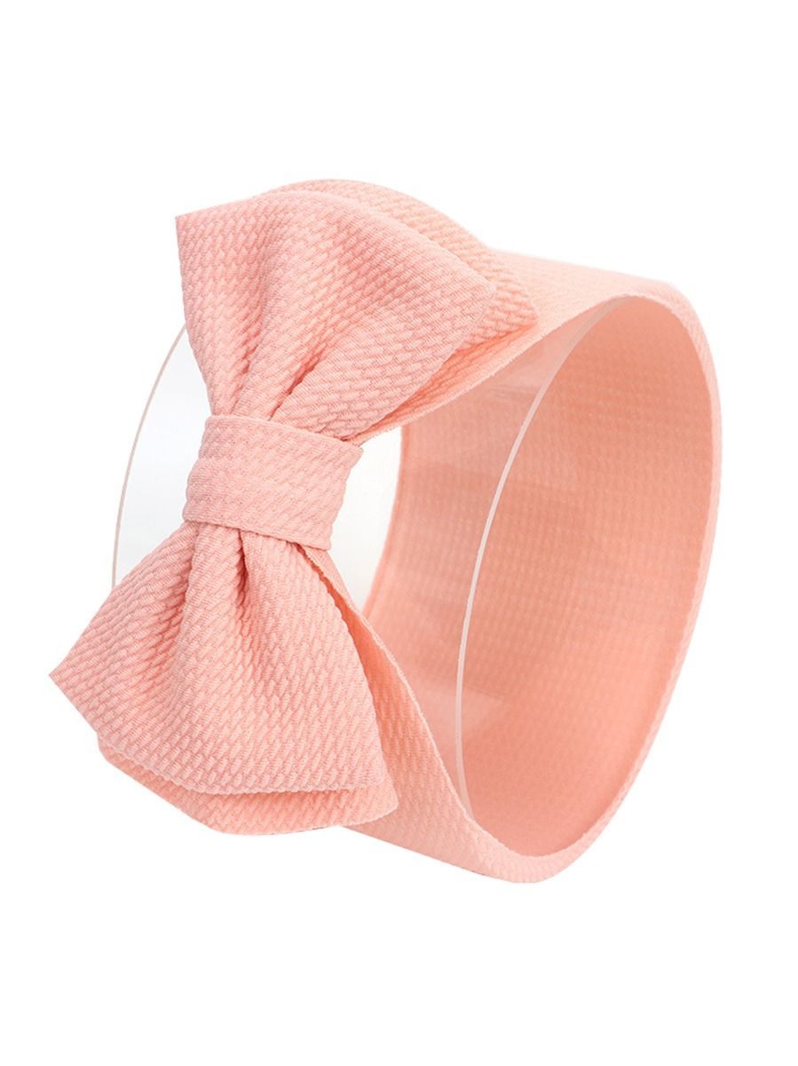 Adorable Baby Little Kids Solid Color Bow Hair Band - dianjiang-