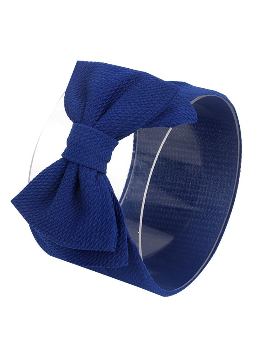 Adorable Baby Little Kids Solid Color Bow Hair Band - dianjiang-