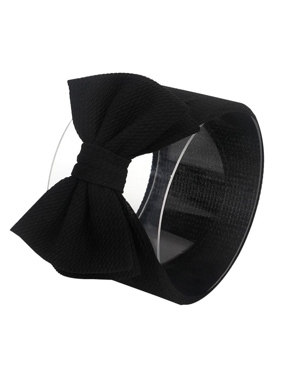 Adorable Baby Little Kids Solid Color Bow Hair Band - dianjiang-