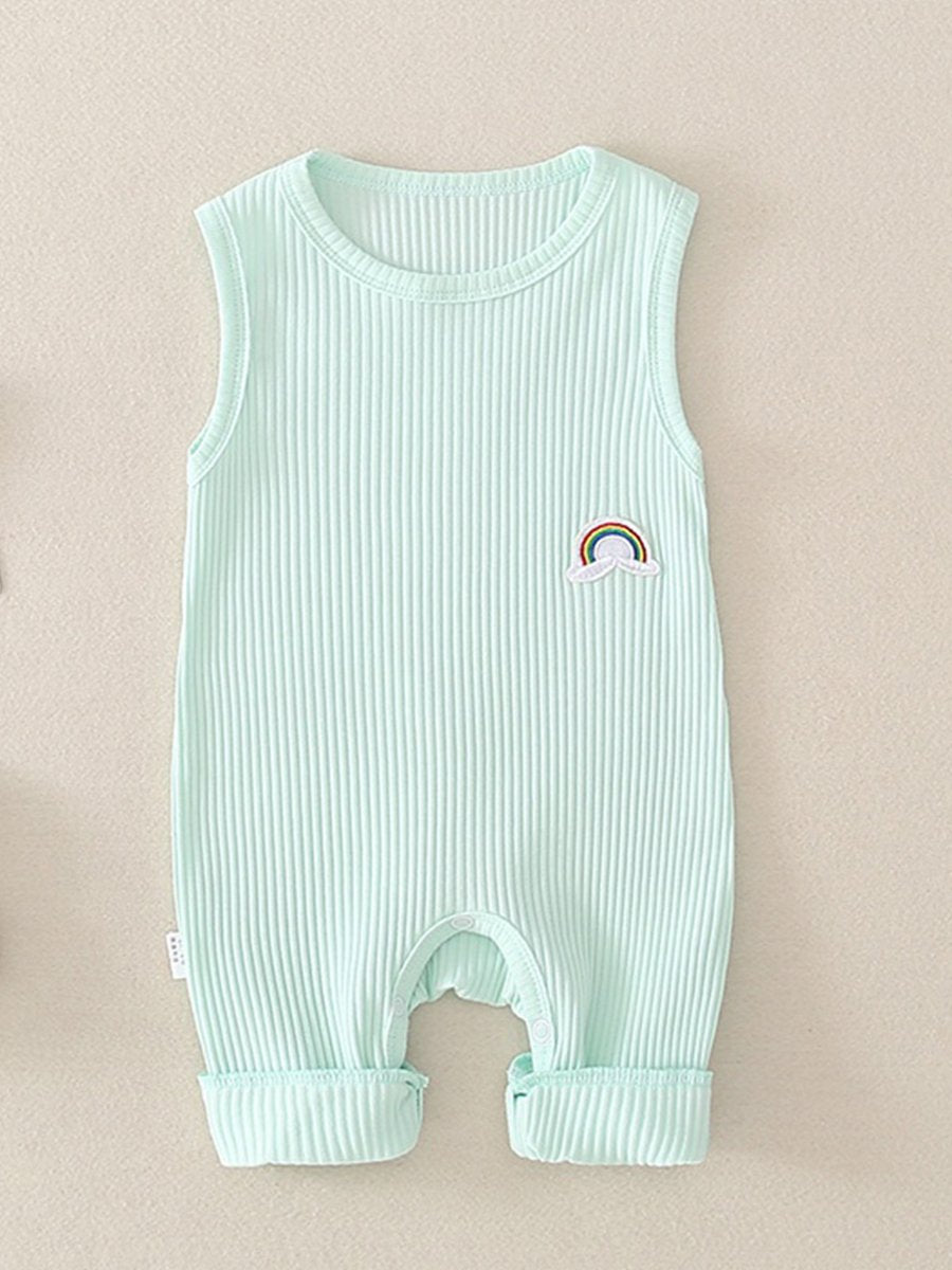 Baby Cotton Vest Crawling Jumpsuit - dianjiang-