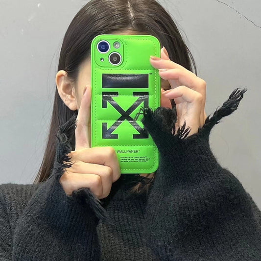 Off-white iPhone case - dianjiang-