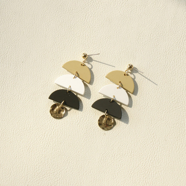 Acrylic Clay Earrings - dianjiang-