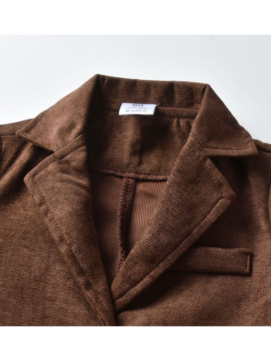 5-Piece Fashion Toddler Boy Gentleman Party Wear Outfits - dianjiang-