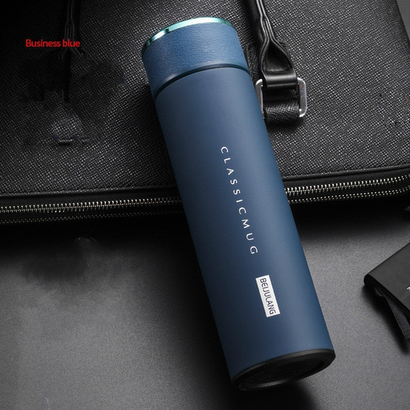 500ML Thermos Vacuum Flasks Temperature Display 304Stainless Steel My Hot Water Bottle Travel Coffee Mug Tea Milk Mug Thermo cup - dianjiang-