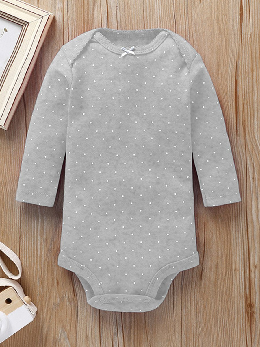 Long-sleeved Baby Jumpsuit Soft Cotton Crawling Suit - dianjiang-