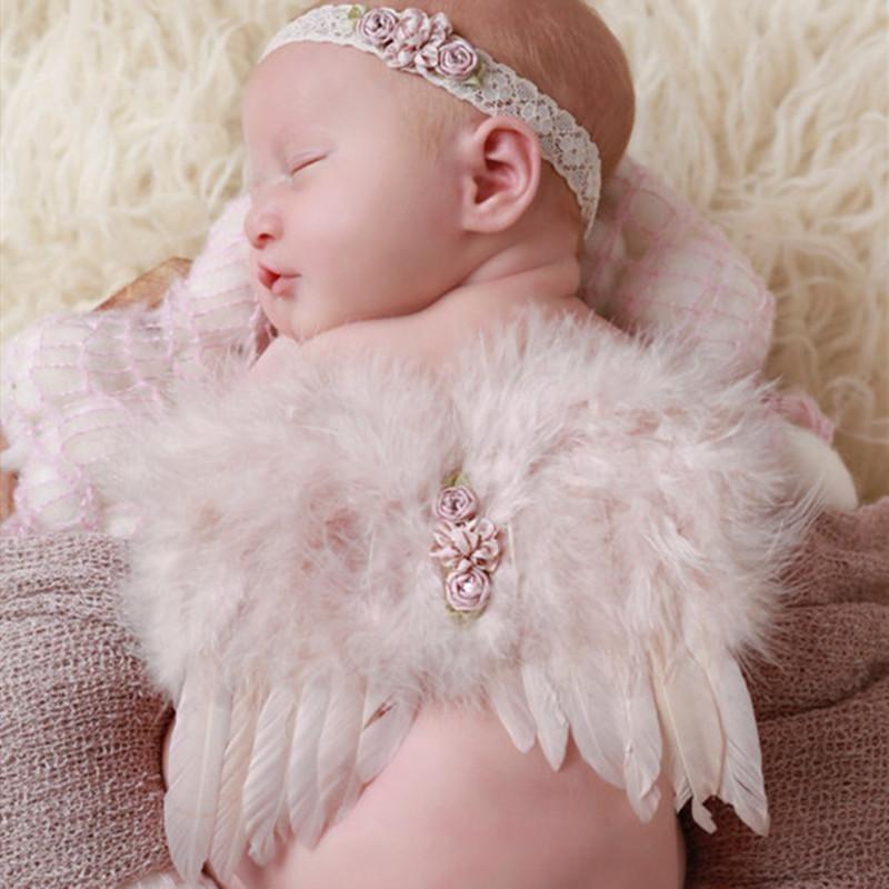 Baby Angel Wings Hair Accessories Hair Band Shooting Suit - dianjiang-