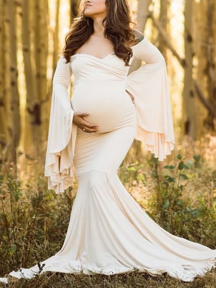 Maternity Melinda Gown - dianjiang-