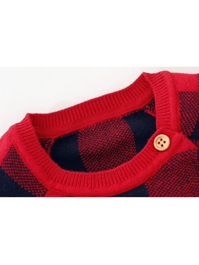 Adorable Baby Christmas Deer Crochet Jumpsuit - dianjiang-