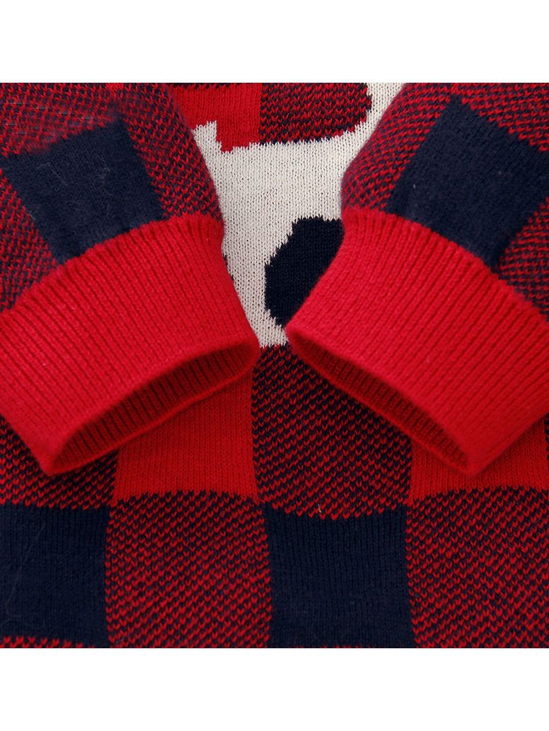 Adorable Baby Christmas Deer Crochet Jumpsuit - dianjiang-