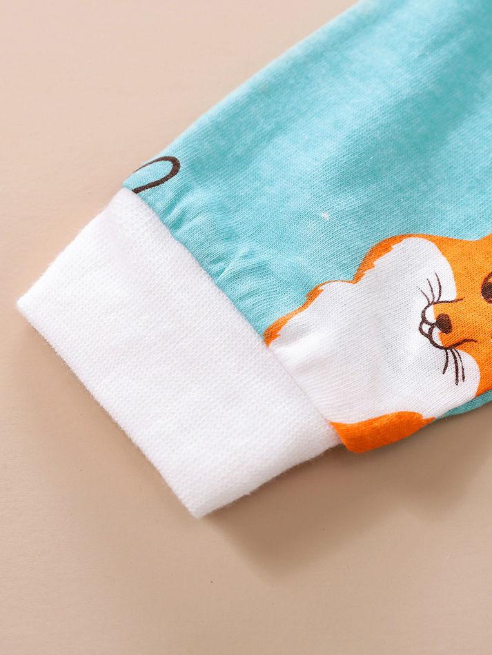 Adorable Baby Fox Hooded Zip Jumpsuit - dianjiang-