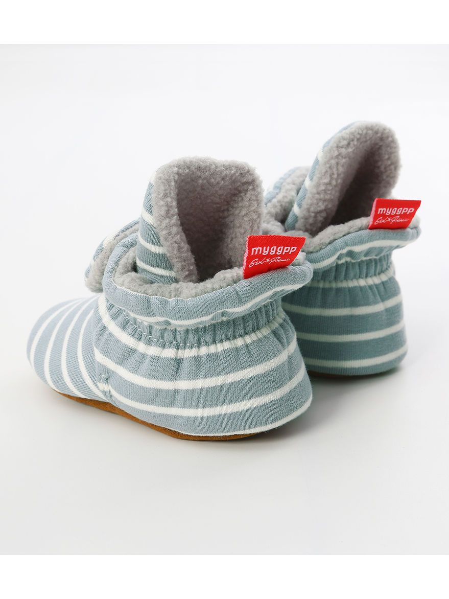 Adorable Baby Stripe Furry Pre-walker Shoes - dianjiang-