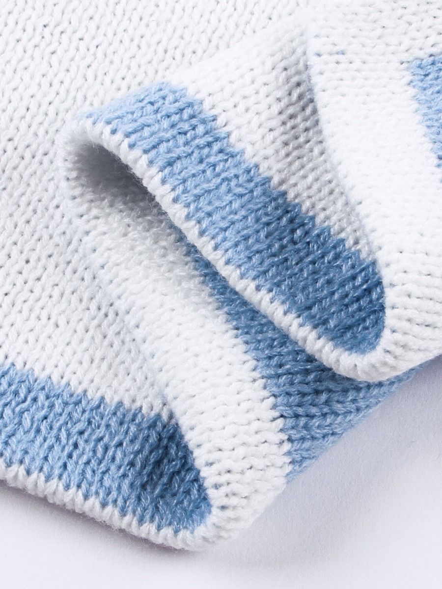 Adorable Bunny Baby Knit Blanket - dianjiang-