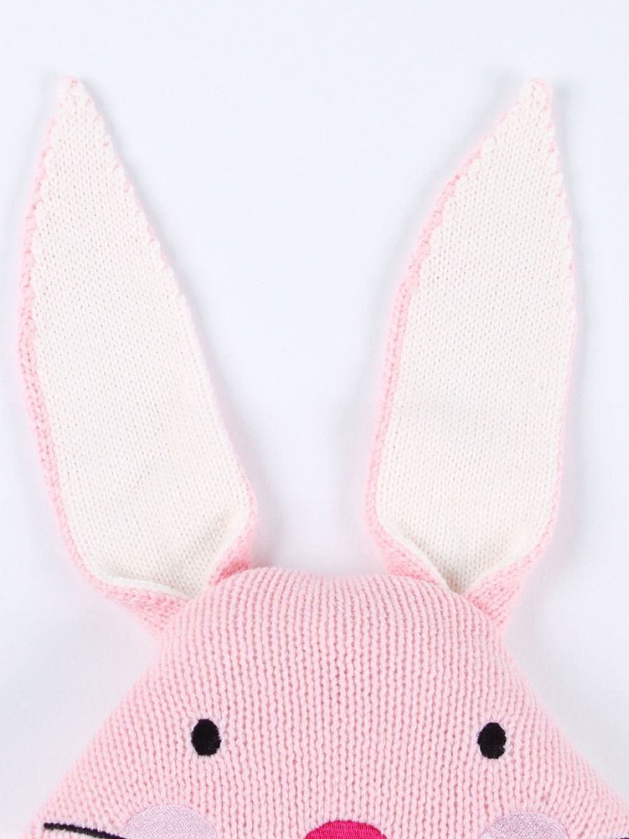 Adorable Bunny Baby Knit Blanket - dianjiang-