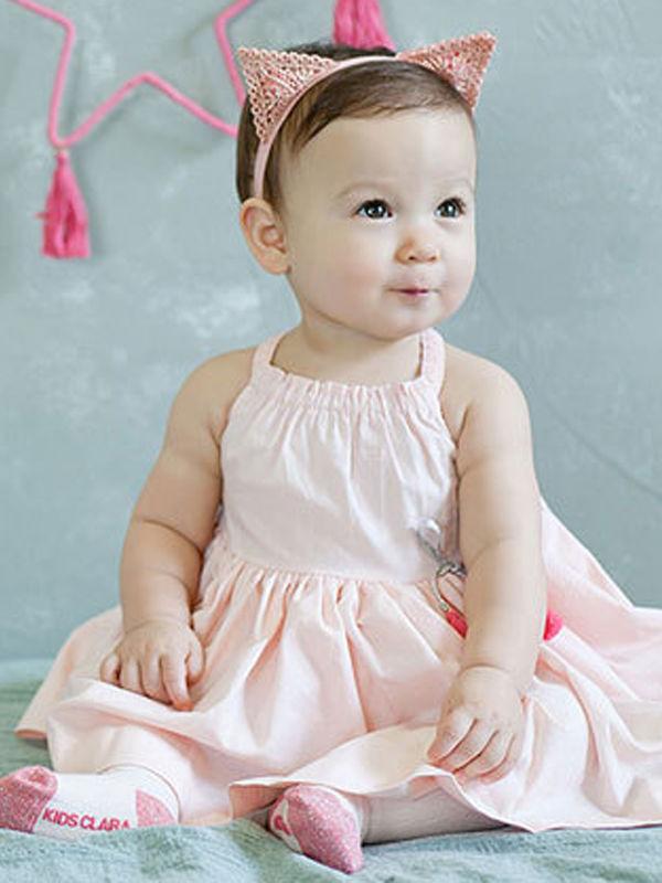 Adorable Cat Ear Pattern Spun Gold Headband - dianjiang-