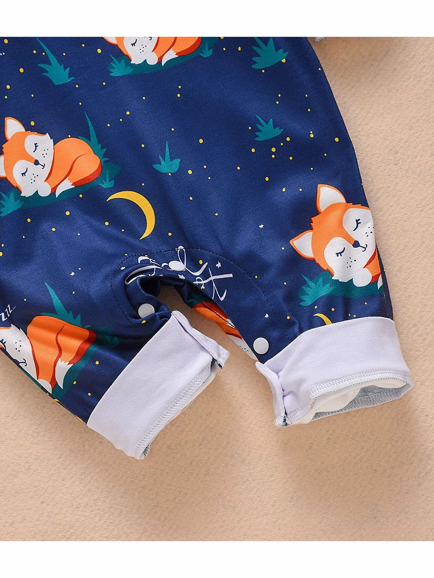 Adorable Fox Good Night Baby Overall - dianjiang-