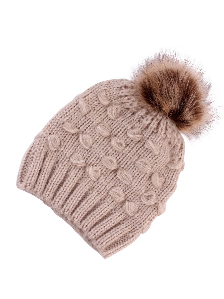 Adorable Single Pom Baby Knitted Beanie Hat - dianjiang-