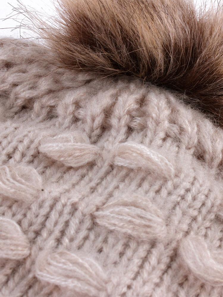 Adorable Single Pom Baby Knitted Beanie Hat - dianjiang-