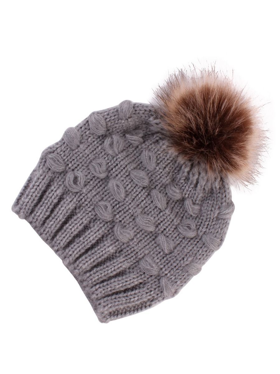 Adorable Single Pom Baby Knitted Beanie Hat - dianjiang-