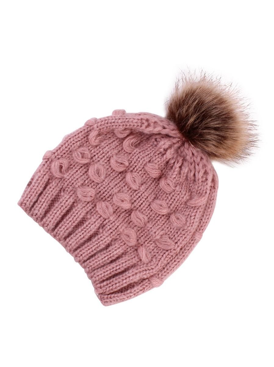 Adorable Single Pom Baby Knitted Beanie Hat - dianjiang-