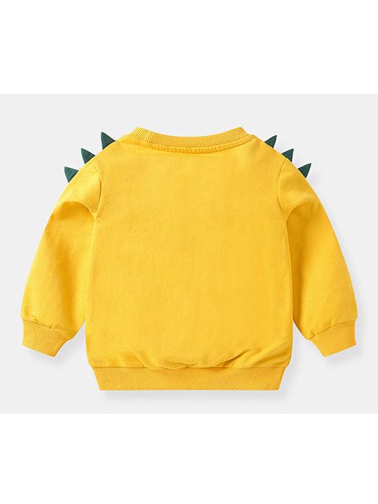 Toddler Baby Cool Fast and Dino Dinosaur Printed Pullover 3 Colors - dianjiang-