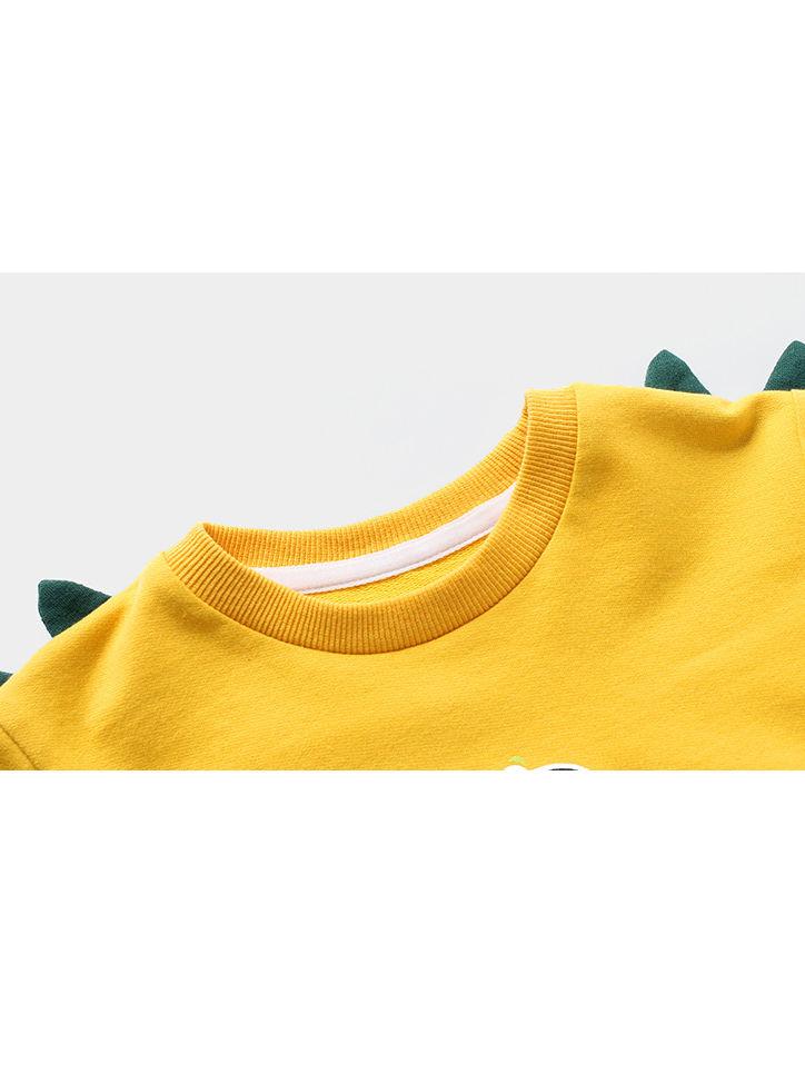 Toddler Baby Cool Fast and Dino Dinosaur Printed Pullover 3 Colors - dianjiang-