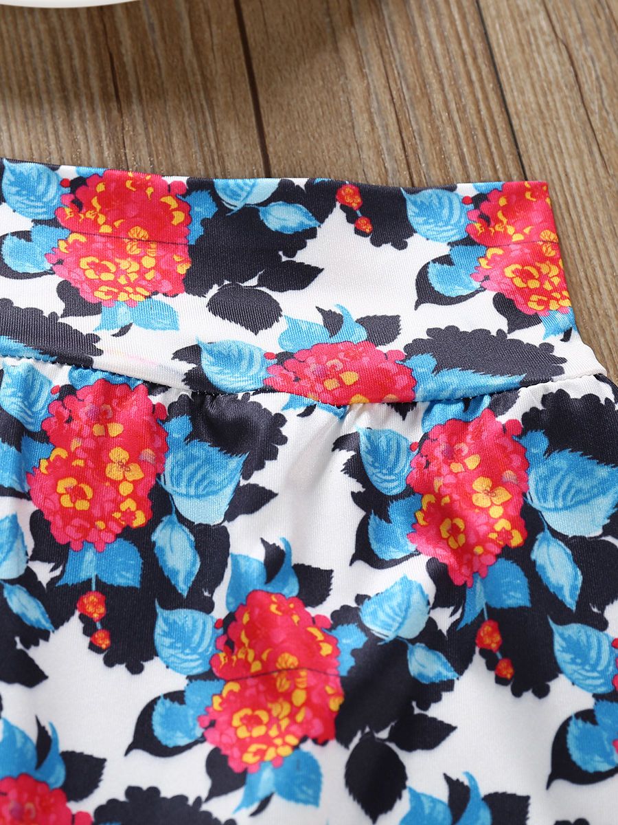 Autumn 2-Piece Outfit Baby Toddler Girl Hoodie & Floral Trouser - dianjiang-