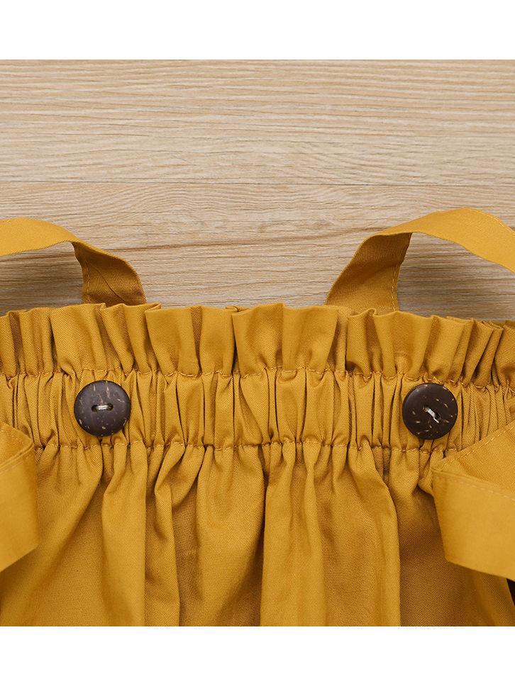 Autumn 3-Piece Baby Girl Striped Romper+Jumper Skirt+Headband - dianjiang-