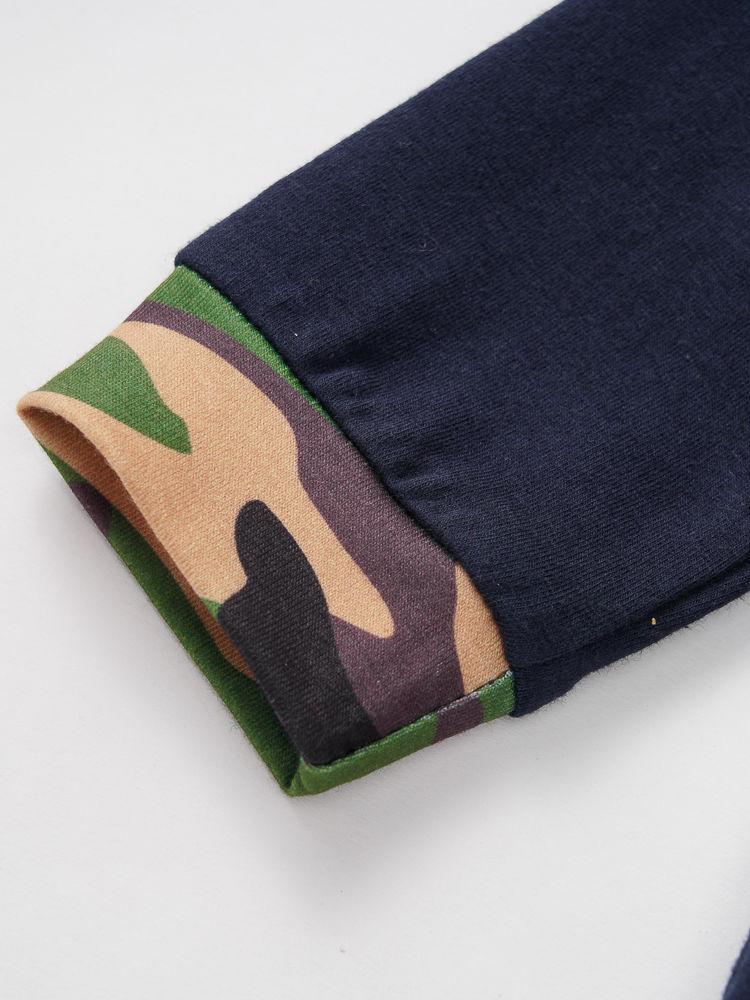 Autumn Baby Boys 2-Piece Camoflage Hoodie Sets pull-on Pants - dianjiang-