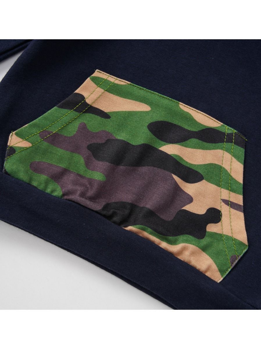 Autumn Baby Boys 2-Piece Camoflage Hoodie Sets pull-on Pants - dianjiang-