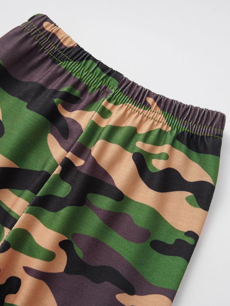 Autumn Baby Boys 2-Piece Camoflage Hoodie Sets pull-on Pants - dianjiang-