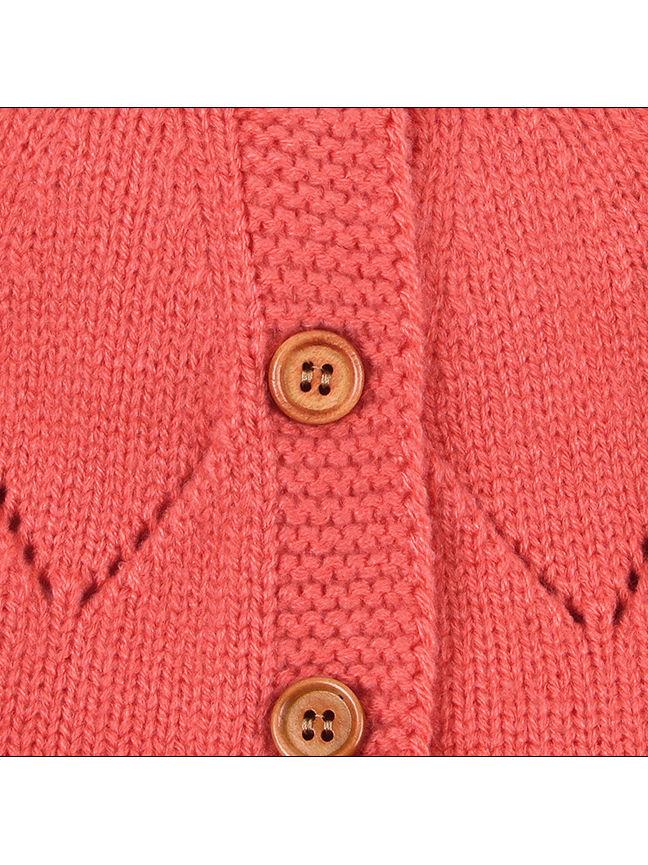 Autumn Baby Button Crochet Cardigan - dianjiang-