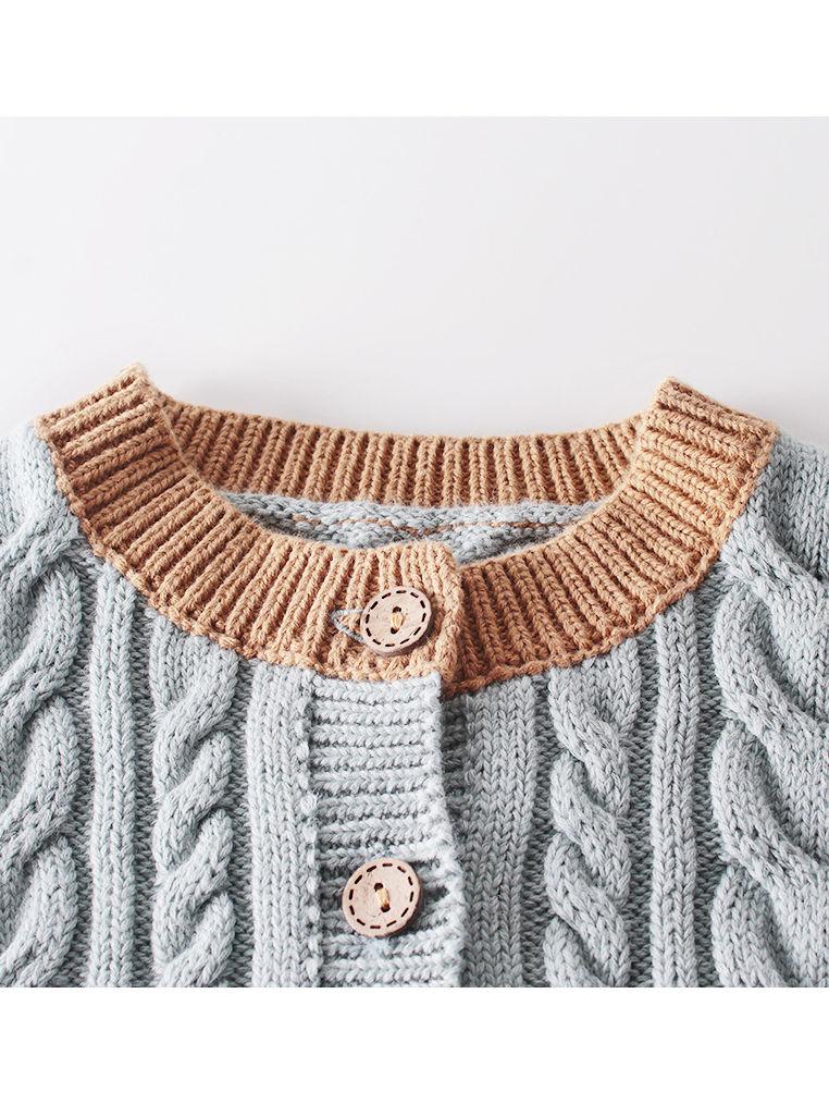 Autumn Baby Knitted Cardigan - dianjiang-