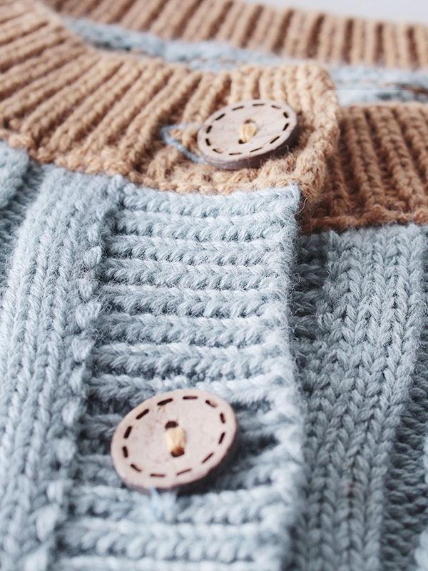 Autumn Baby Knitted Cardigan - dianjiang-