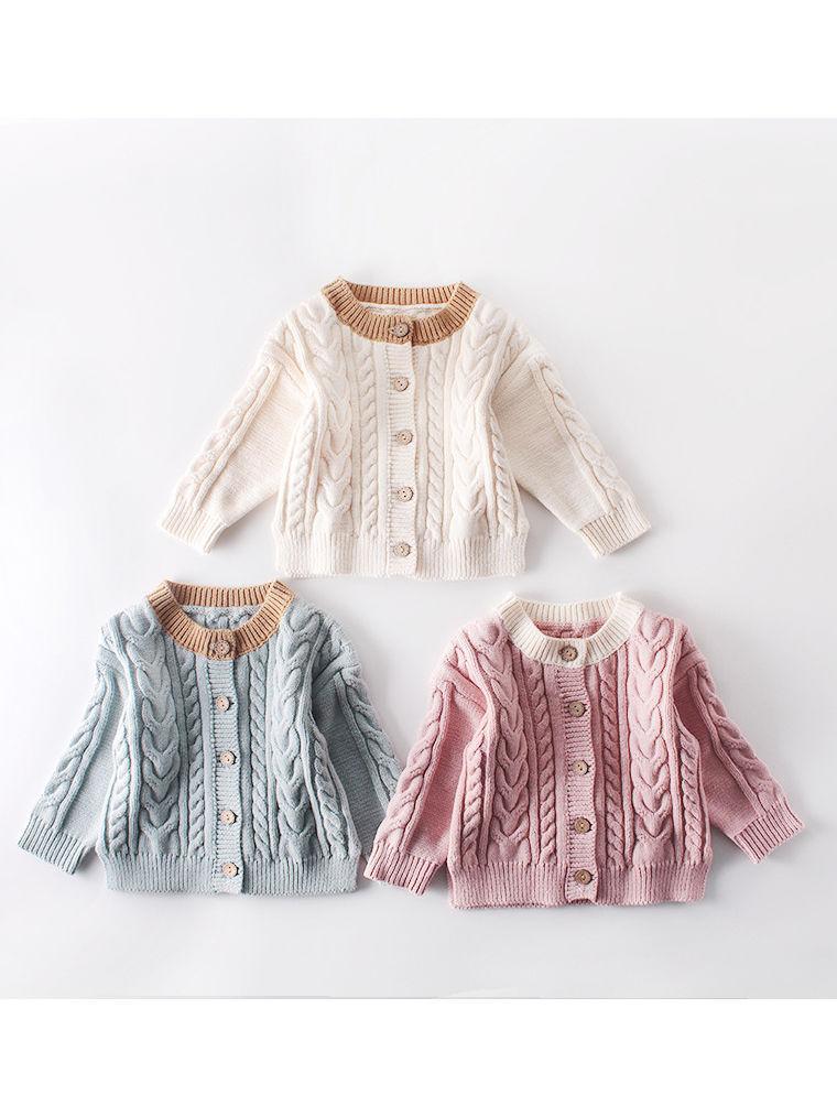 Autumn Baby Knitted Cardigan - dianjiang-