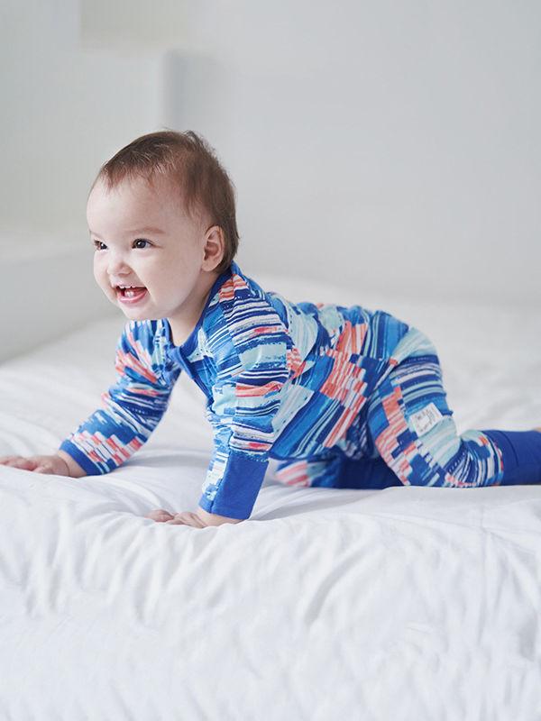 Autumn Baby Multi-Color Zipper Onesie - dianjiang-