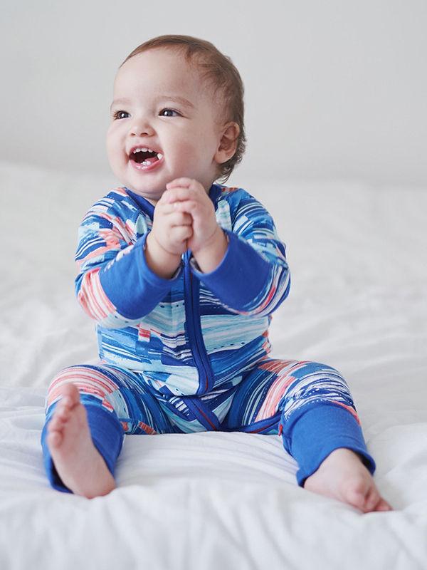 Autumn Baby Multi-Color Zipper Onesie - dianjiang-