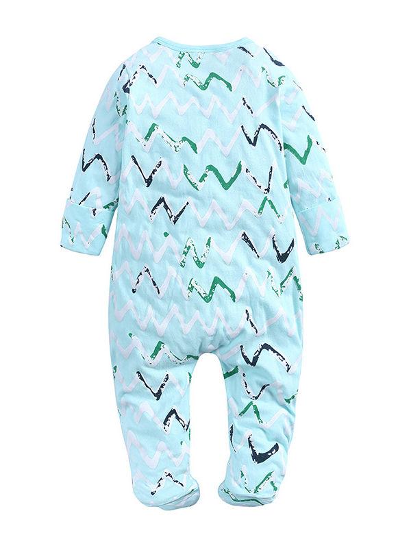 Autumn Baby Unisex Zip Footed Jumpsuit - dianjiang-