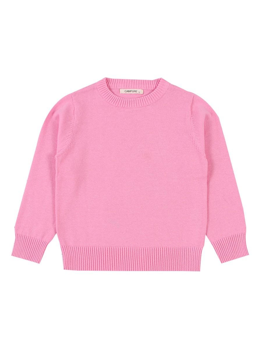 Autumn Toddler Baby Kids Solid Color Crochet Sweater - dianjiang-