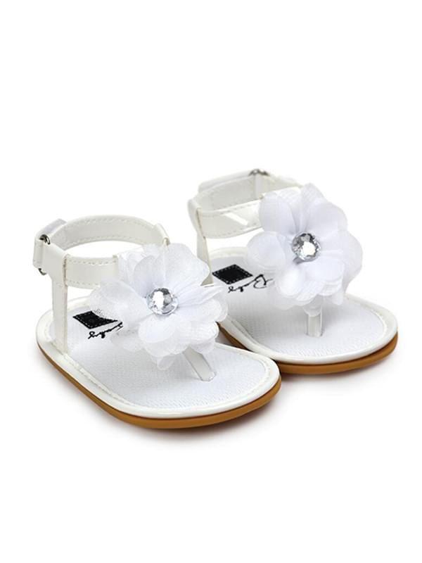 Babies Flower Soft-soled Antiskid Sandals - dianjiang-