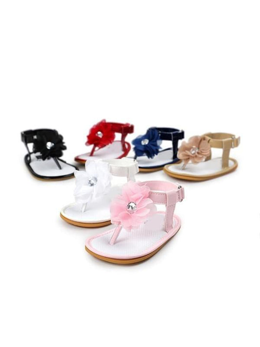 Babies Flower Soft-soled Antiskid Sandals - dianjiang-
