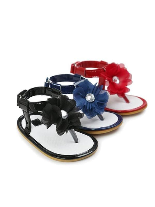 Babies Flower Soft-soled Antiskid Sandals - dianjiang-