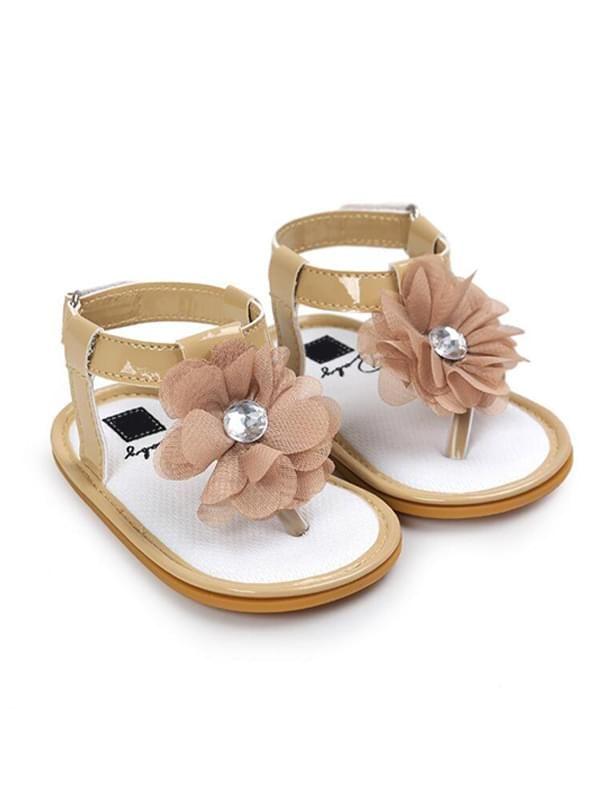 Babies Flower Soft-soled Antiskid Sandals - dianjiang-